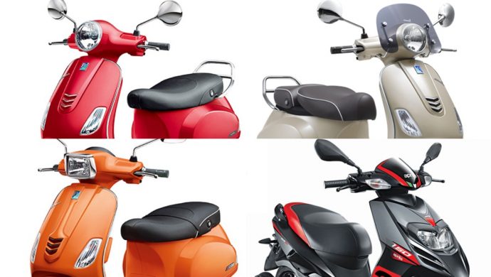 150cc scooters in indian market