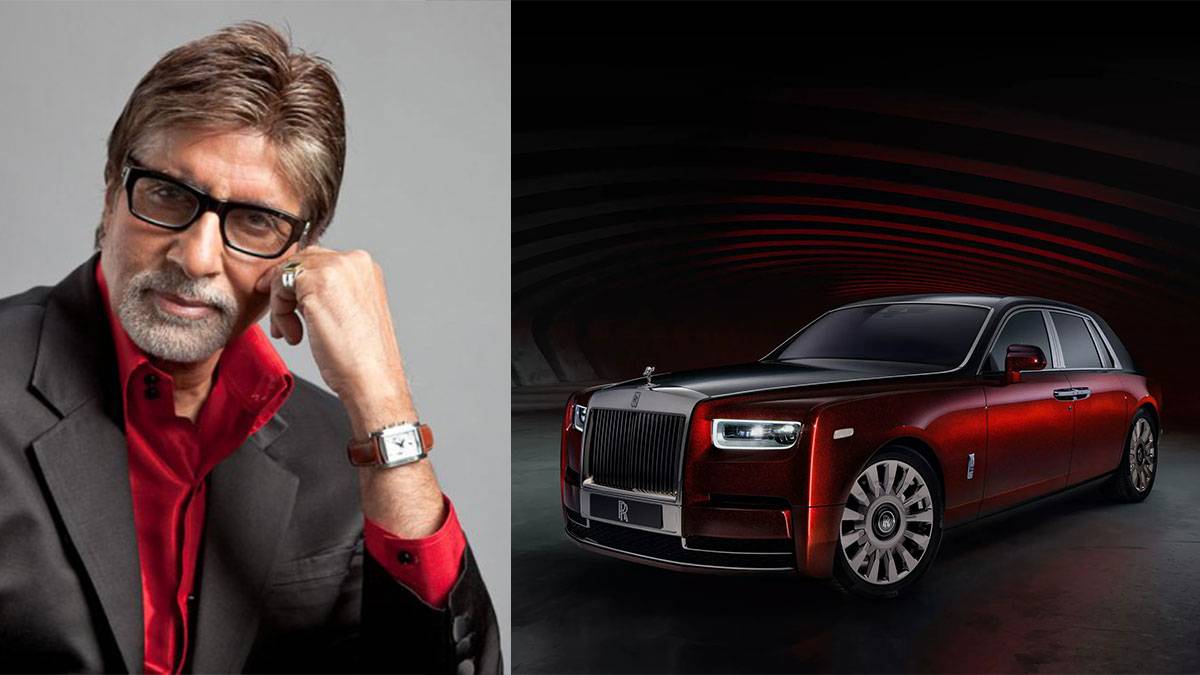 Favourite Celebrities as Car - Amitabh Bachan - Rolls Royce Phantom